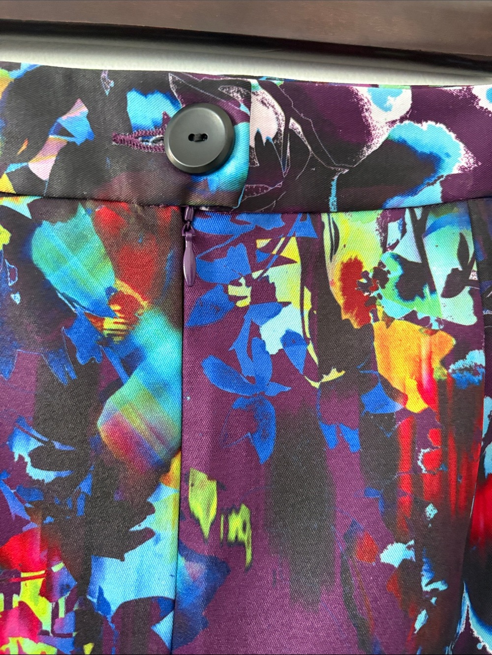 Nanette Lepore Colourful Abstract Skirt Size 8 - Picture 5 of 7